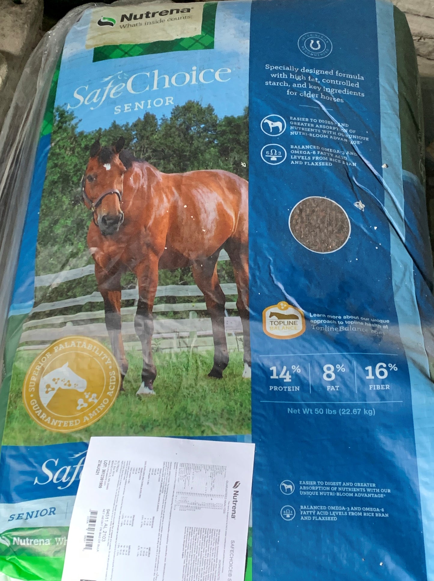 Safe-Choice Senior Horse Feed